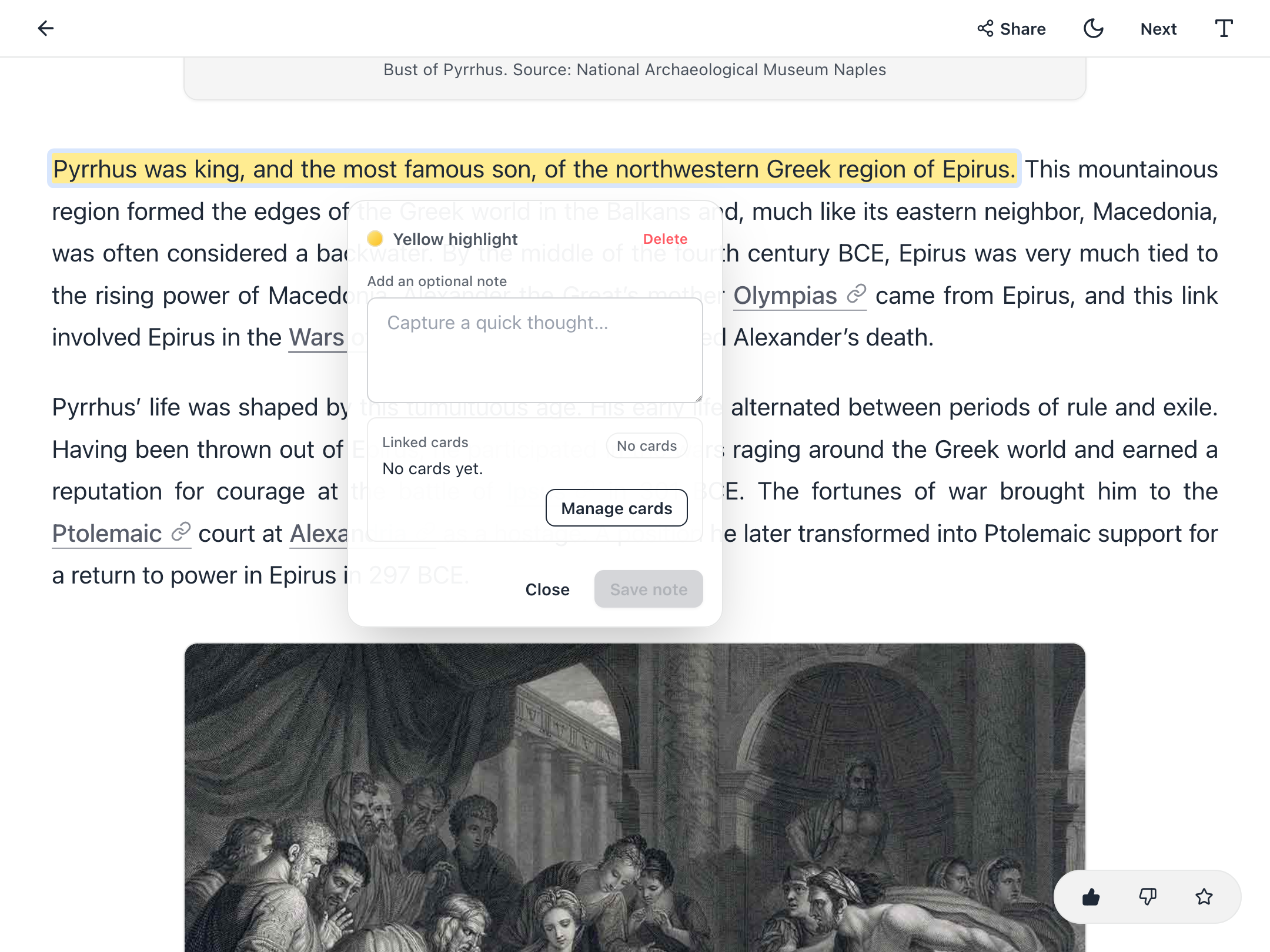 Annotations Context Menu